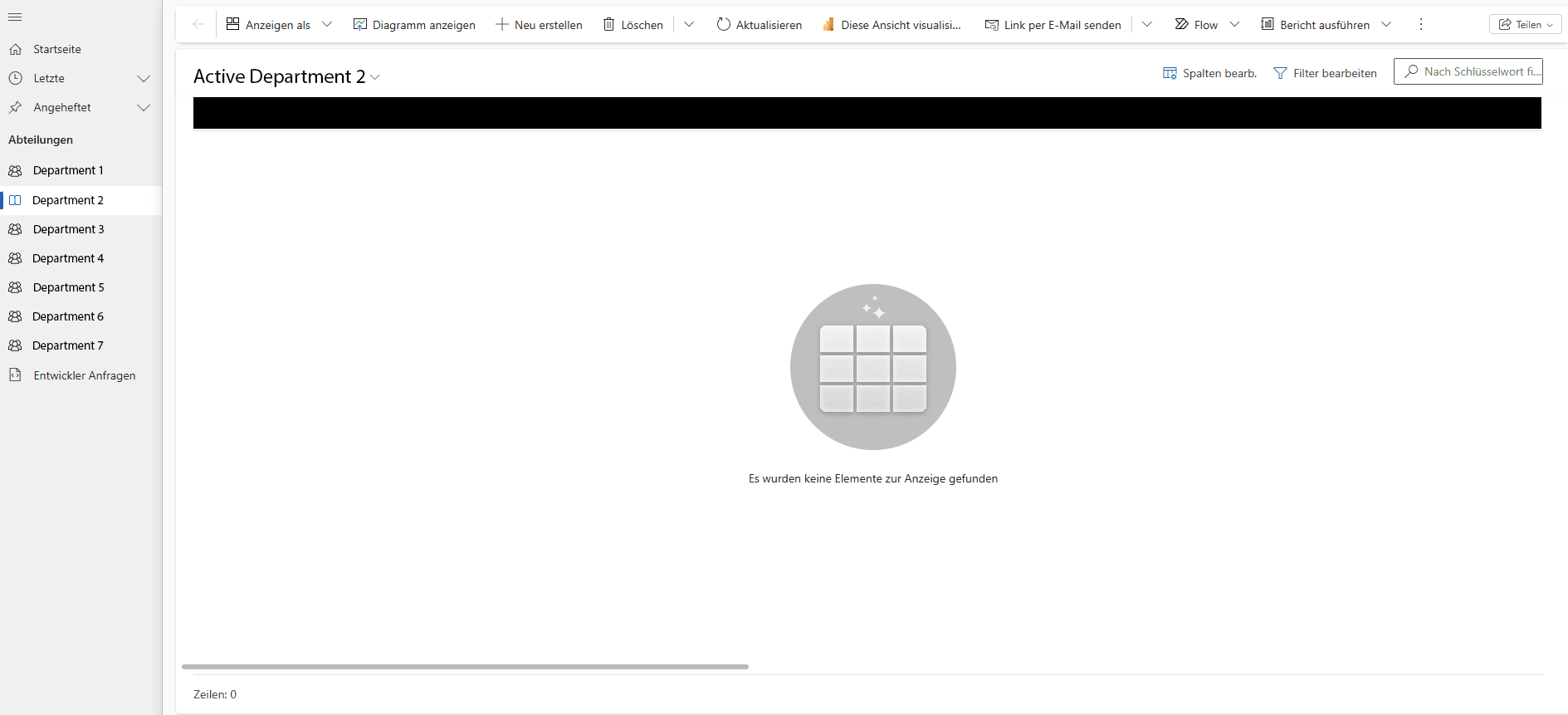 ICS List Application Screenshot