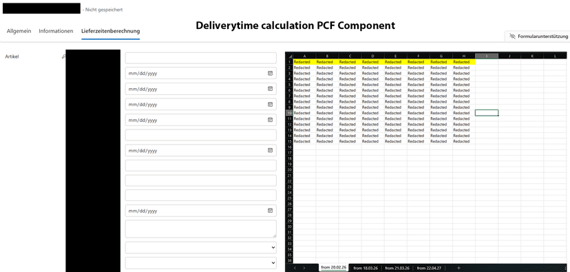 ICS List Screenshot 2